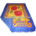 Tapis en coton noir de polyester